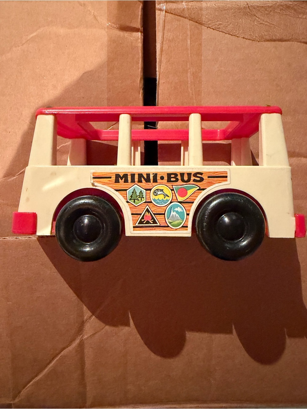 Fisher Price Vintage 1969 mini bus